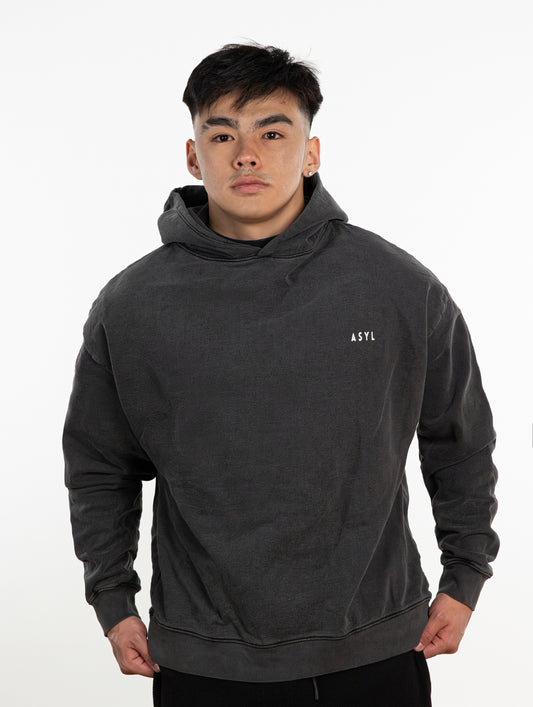 BOXY FIT FADED HOODIE